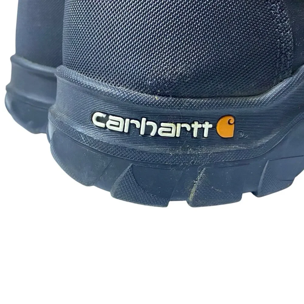 Carhartt Rugged Flex 6-Inch Waterproof Composite Toe Boots Mens 9 Black CMF6371